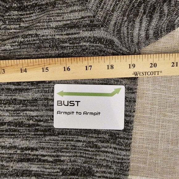 Torrid Size 0 Stretchy Space Dye Open Front Knit Cardigan - Picture 6 of 7